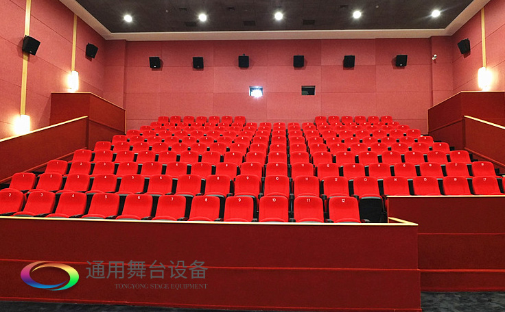 舞臺(tái)阻燃幕布通用舞臺(tái)扛起建設(shè)單位責(zé)任，加強(qiáng)檢查監(jiān)管，落實(shí)“3個(gè)100%”要求！東莞市工人文化宮工人電影院改造工程順利完工