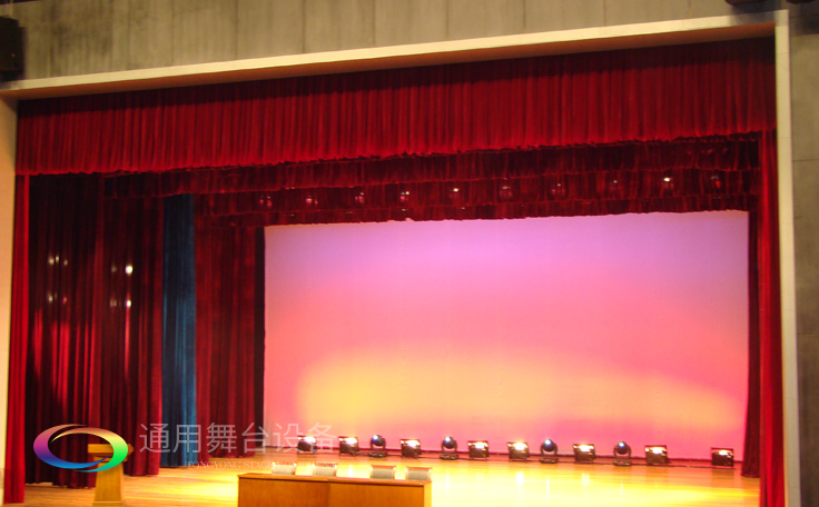 舞臺顏色更明亮，色調(diào)更鮮艷！舞臺阻燃幕布色彩搭配建議
